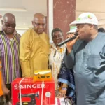 PHOTOS: Ogun monarch honours PDP gov candidate, Adebutu, wife